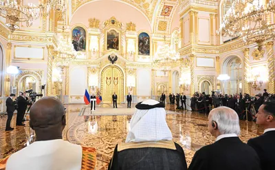 Cérémonie de remise de lettres de créances